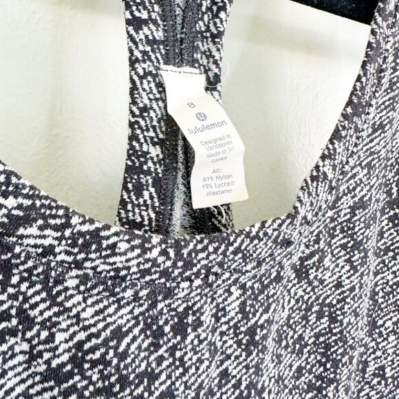 Lululemon | Cool Racerback II Athletic Tank in Luon Irregular Denim Twill Size 8 - Picture 5 of 6